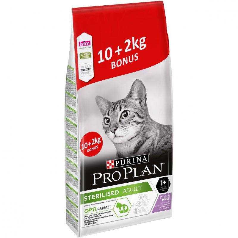 

Сухой корм PURINA Pro Plan Cat Sterilised Индейка 12кг