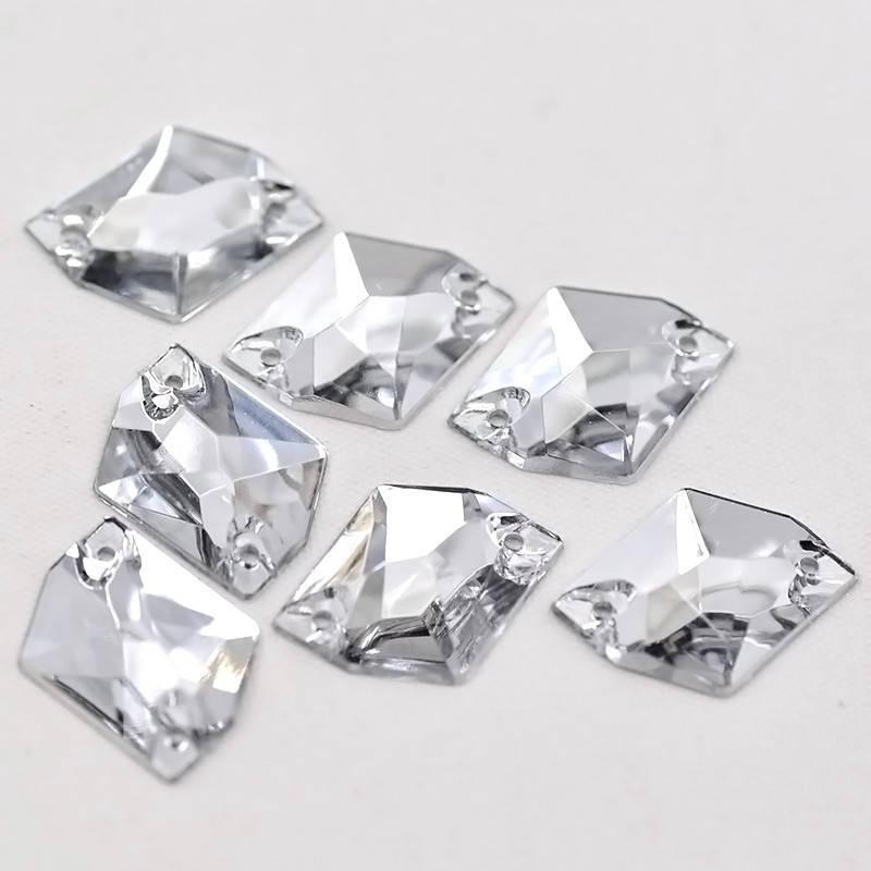 

Стразы для декора.16х20mm.Акрил.Форма Космик Crystal Цена за 1шт