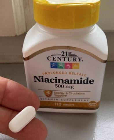 

Витамин B3 (ниацинамид) 21st Century Niacinamide 500 mg 110 tab