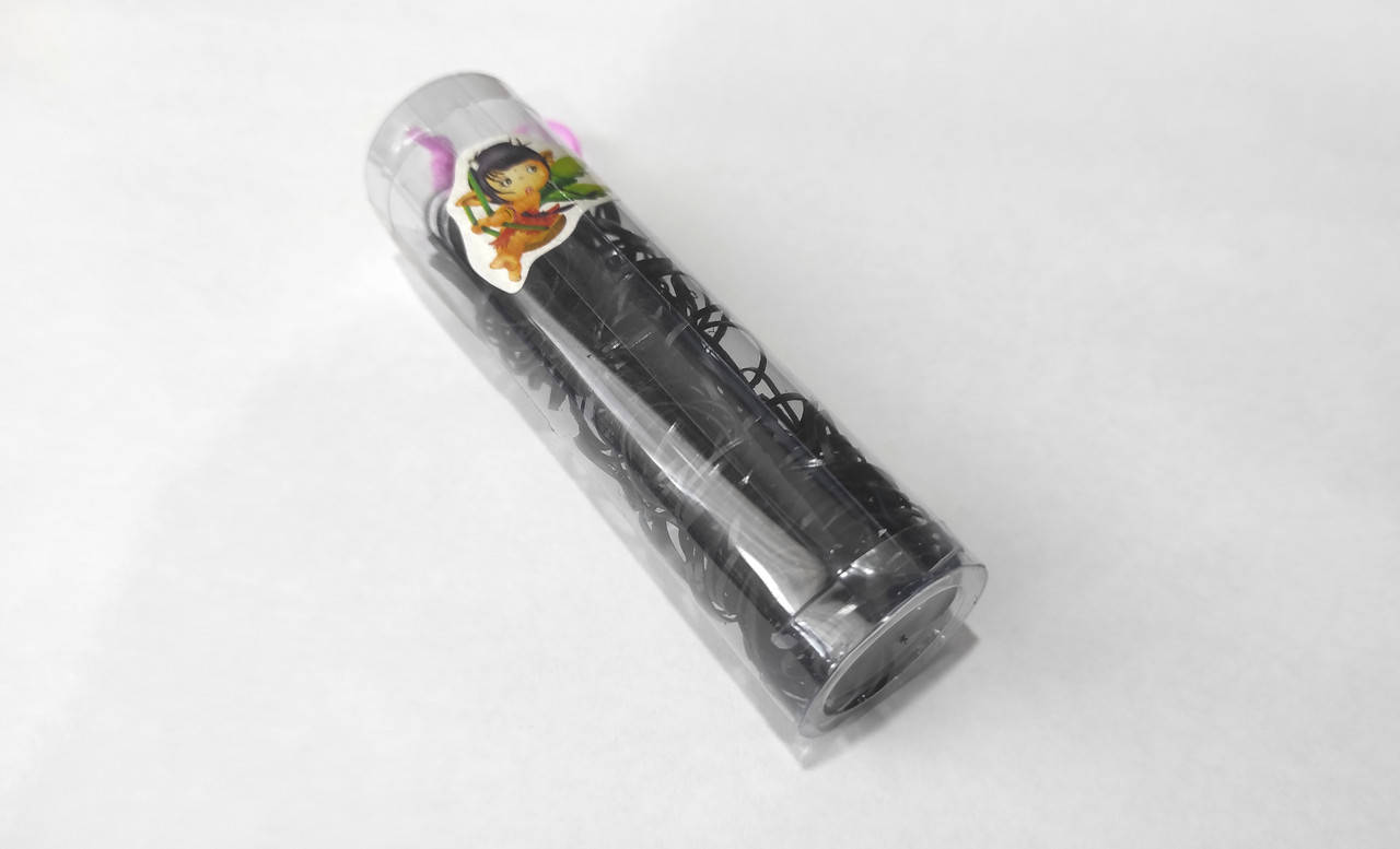 

Резинки для волос черные