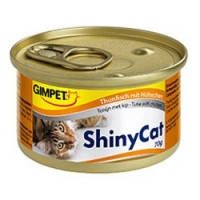 

Gimpet ShinyCat Tuna with Chicken влажный корм для кошек с тунцом и курочкой, 70гр