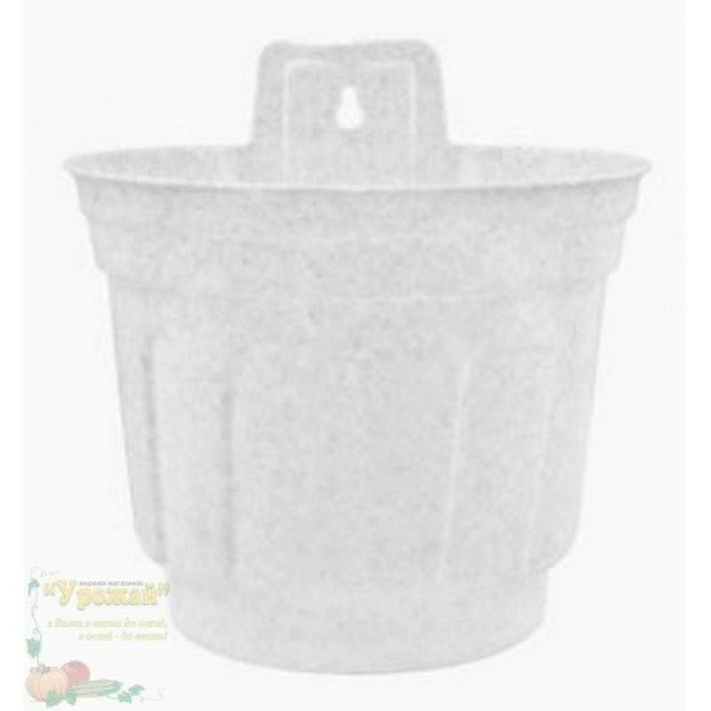 

Вазон настенный Рина 14 (белый флок)