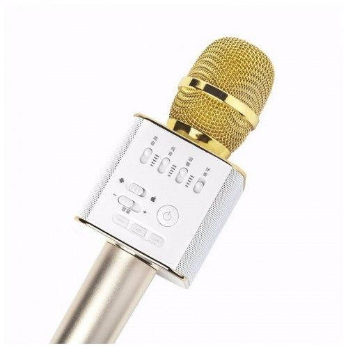 

Детский беспроводной микрофон караоке Q9 с чехлом Bluetooth динамик MP3
