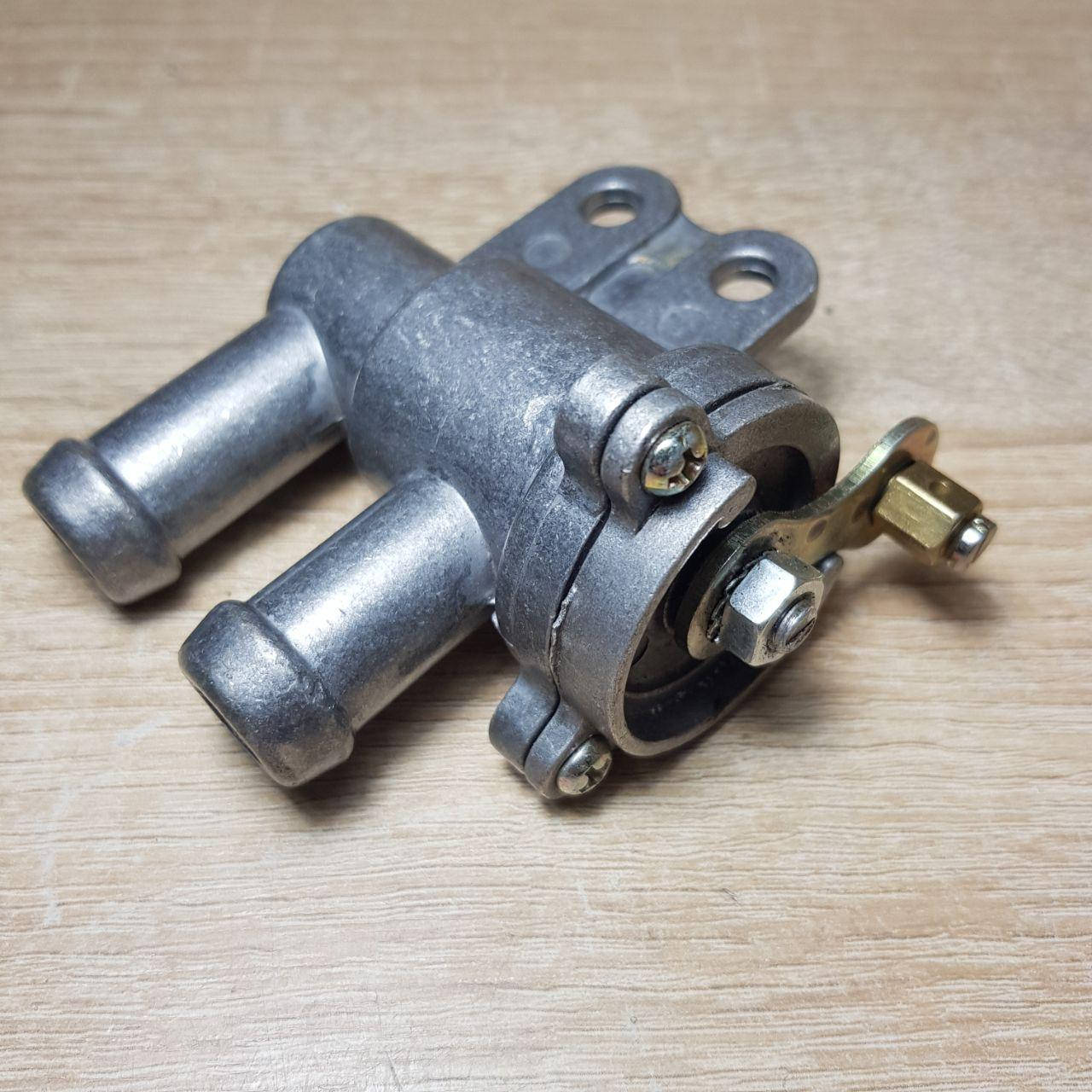 

Кран отопителя Газель, Соболь, Москвич 2141 Лузар керамический (печки), вместо электрического, ст/об