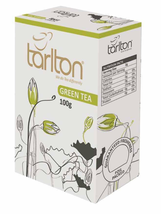 

Чай Зеленый Тарлтон 100 г Tarlton Green Tea
