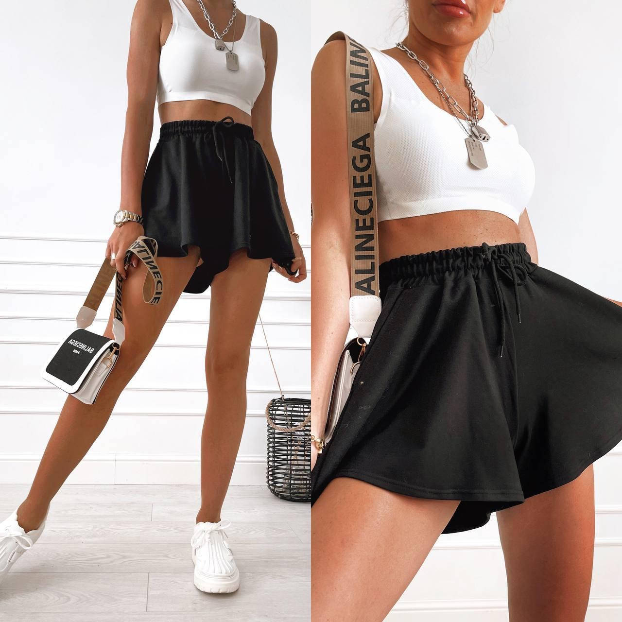 

Трендовые шортики р: 42-44; 44-46, Джинс