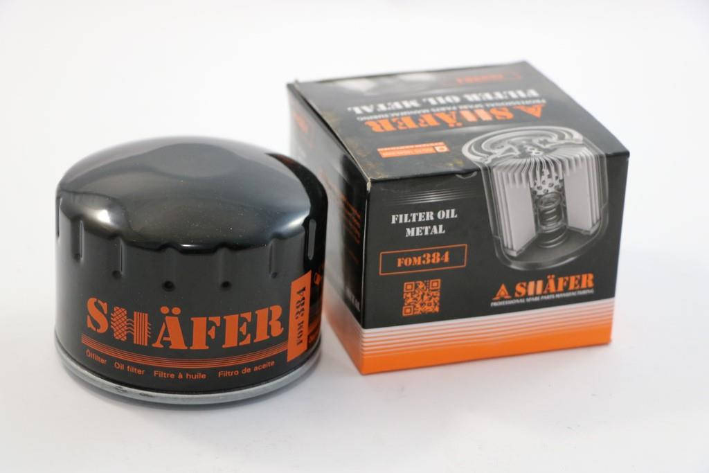 

Фильтр масляный SHAFER FOM384 (SCT SM101) Lada (низкий) D=93mm, H=72mm, 3/4-16UNF