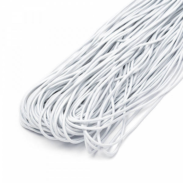 

Резинка шляпная 1,5 мм белая, Белый