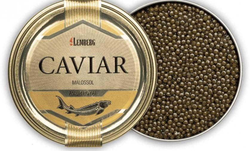 

Икра черная амурского осетра, Lemberg, 50 грамм