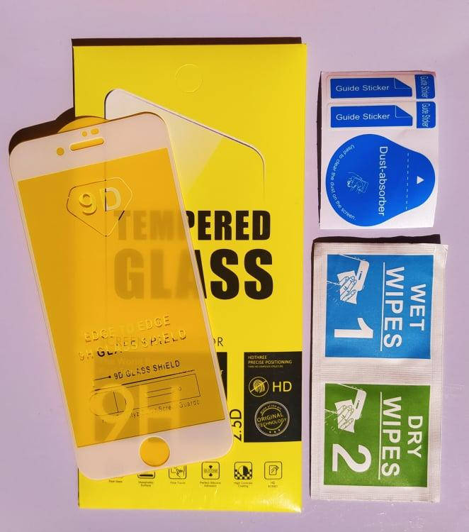 

Защитное стекло iPhone 7/8 (Full Glue 9D), Белый