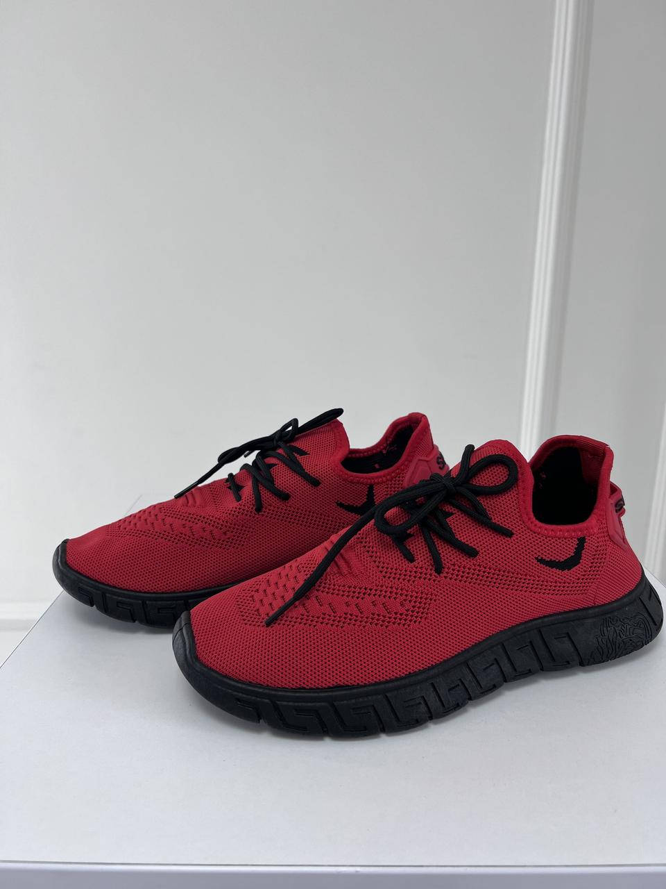 

Кроссовки мужские красные ААА 143934M, Красный