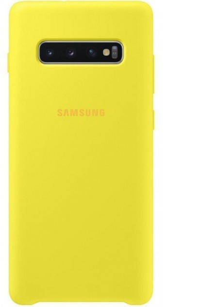

Чехол Silicone Cover Samsung S10 G973 желтый