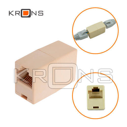 

RJ45 соединитель джойнер витая пара сгонка UTP Cat5e Cat6
