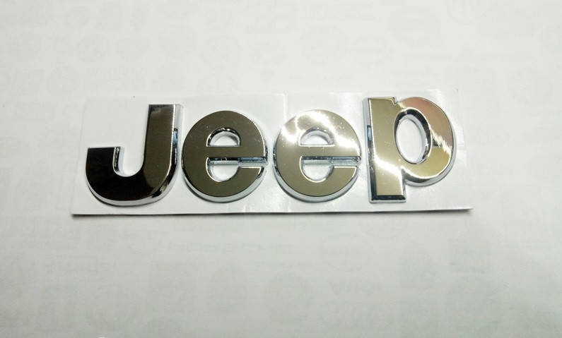 

Эмблема Jeep хром металлическая
