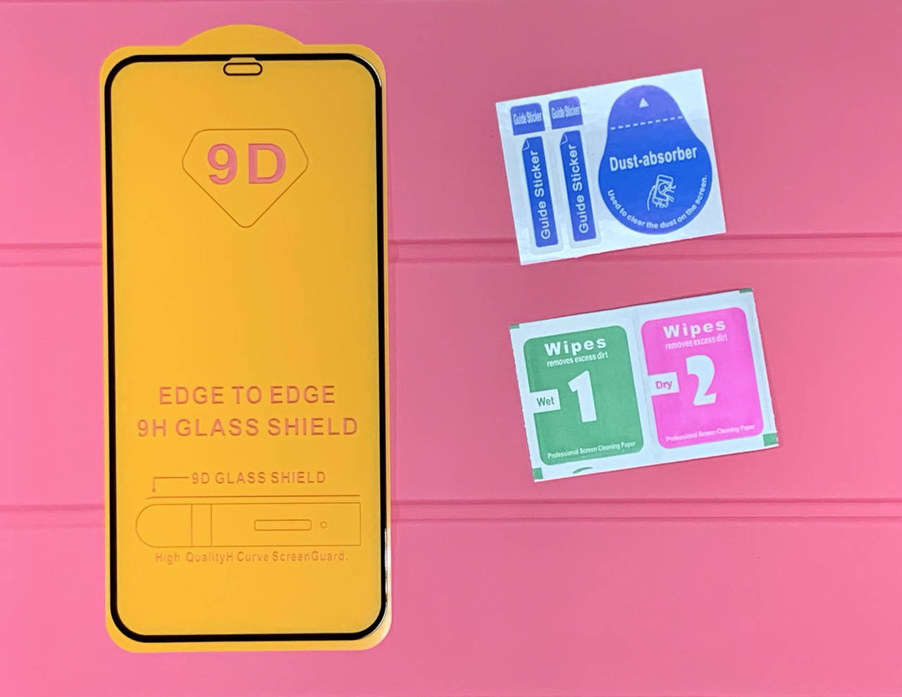 

Защитное Стекло для iPhone 12 Pro 9D Айфон 12 Про 9Д, Прозрачный