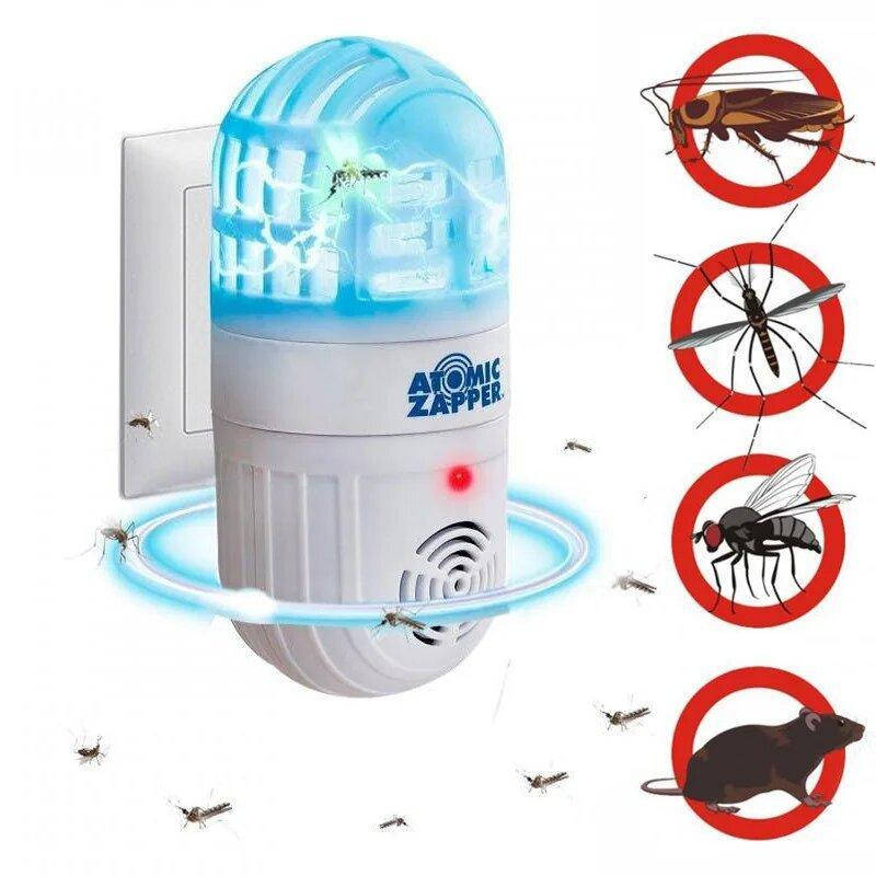 

Ультразвуковой отпугиватель вредителей и летающих насекомых - Atomic Zapper 553
