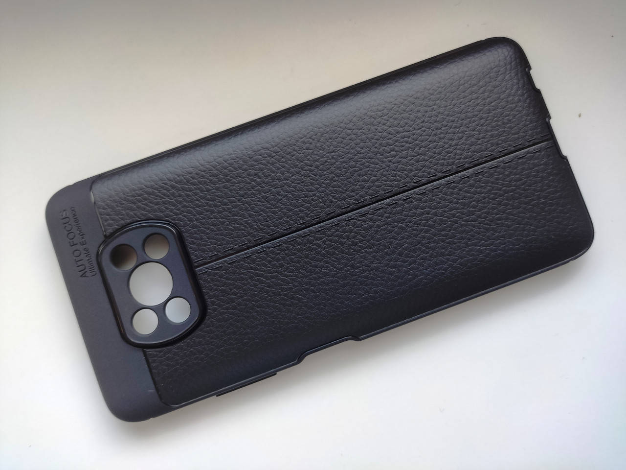 

Чехол мягкий для Xiaomi Poco X3, Черный