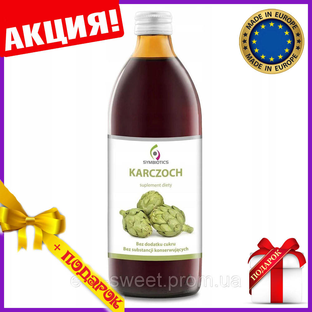 

Сок артишока сок без сахара сок артишоковый 1000 мл Symbiotics