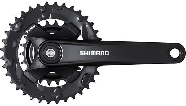 

Шатуни Shimano FC-MT101-2 175мм 36x22 2x9 швидкостей без каретки