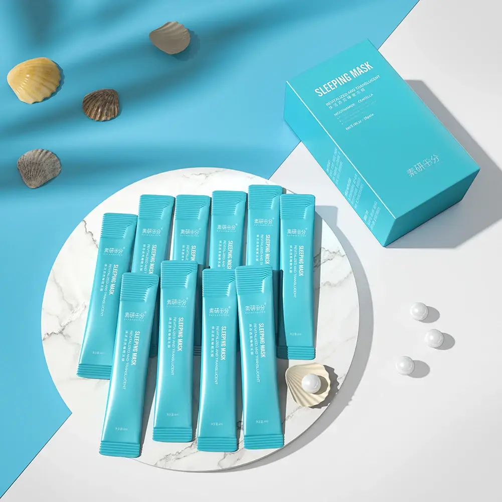 

Маска ночная для лица восстанавливающая Sleeping Mask Revitalized And Translucent