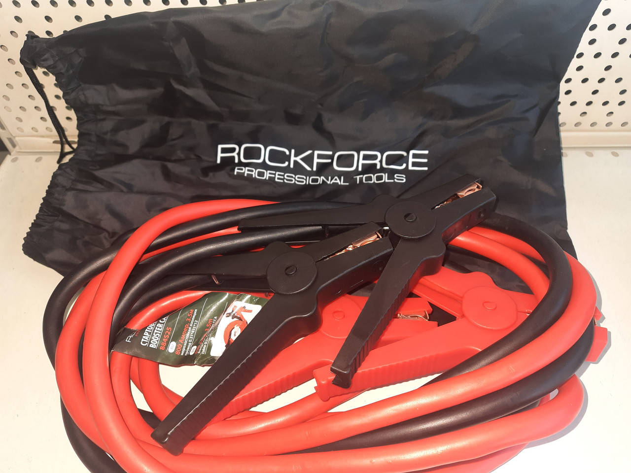 

Стартовые провода 800 Ампер в чехле, 3.5м, морозостойкая изоляция Rock FORCE RF-884S25