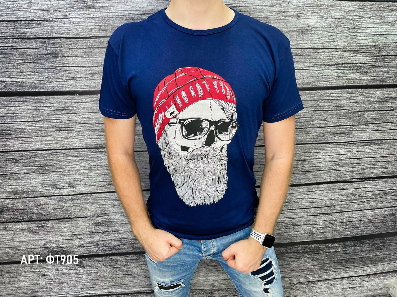

Мужская футболка. Размеры: M, XL (маломерят на размер)