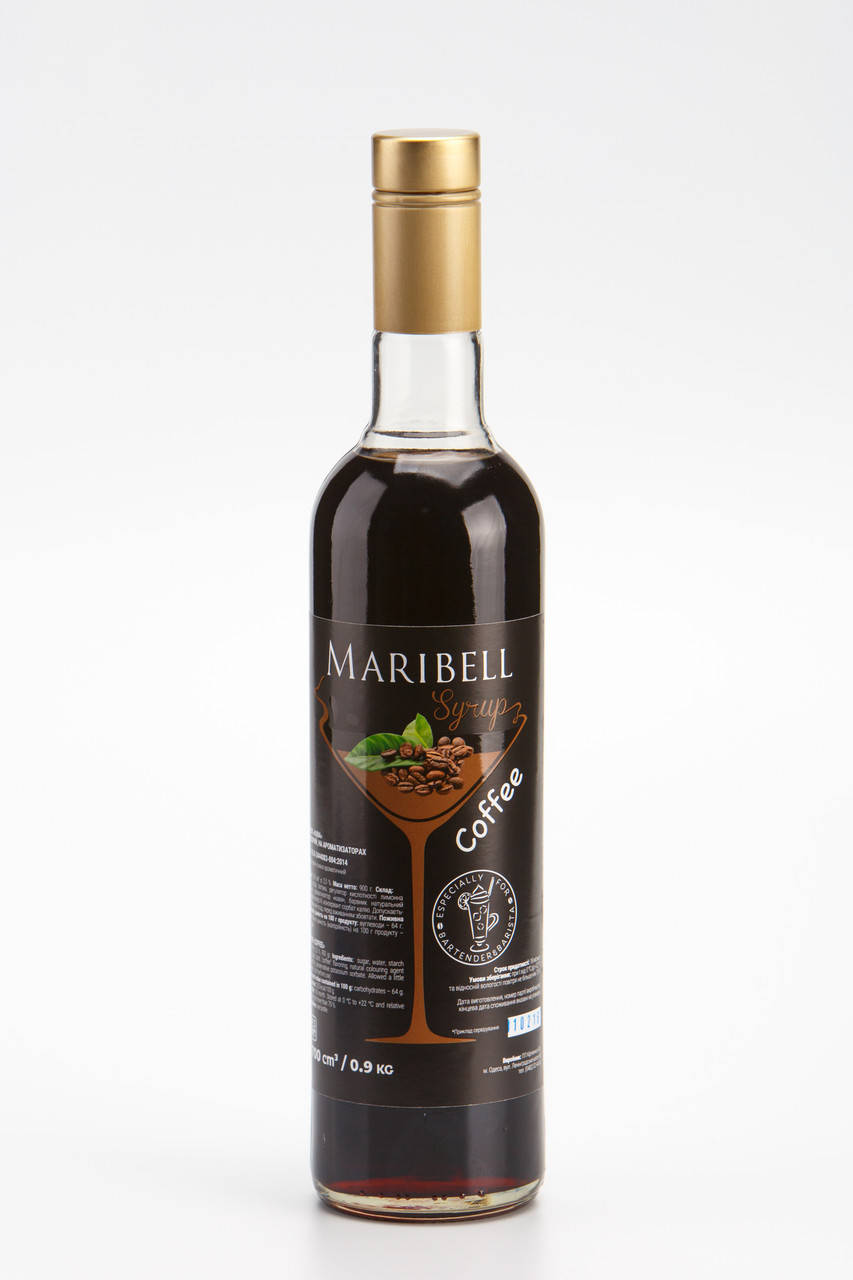 

Сироп Кофе Maribell 900 г