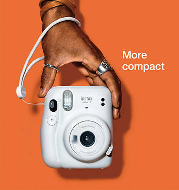 

Фотокамера моментальной печати Fujifilm INSTAX Mini 11 White FUJI белая как Polaroid