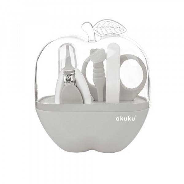 

Набор маникюрный Akuku A0473 grey