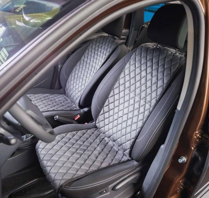 

Накидки на сидения OPEL ASTRA H Алькантара