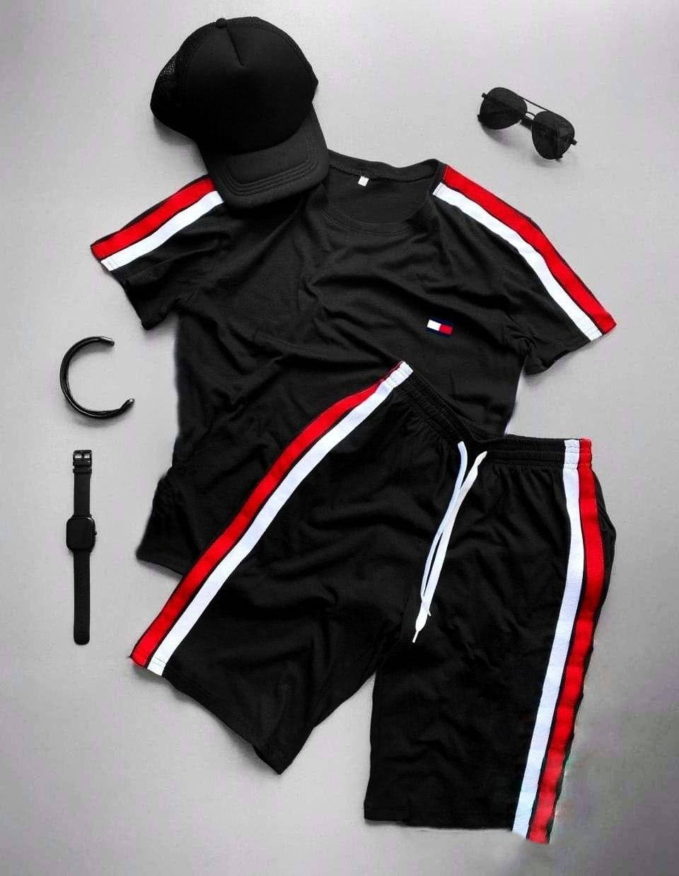 

Чоловіча футболка Tommy Hilfiger чорна, Черный