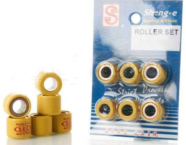 

Ролики вариатора 4Т 139QMB 6,5г (16*13) "SEE"