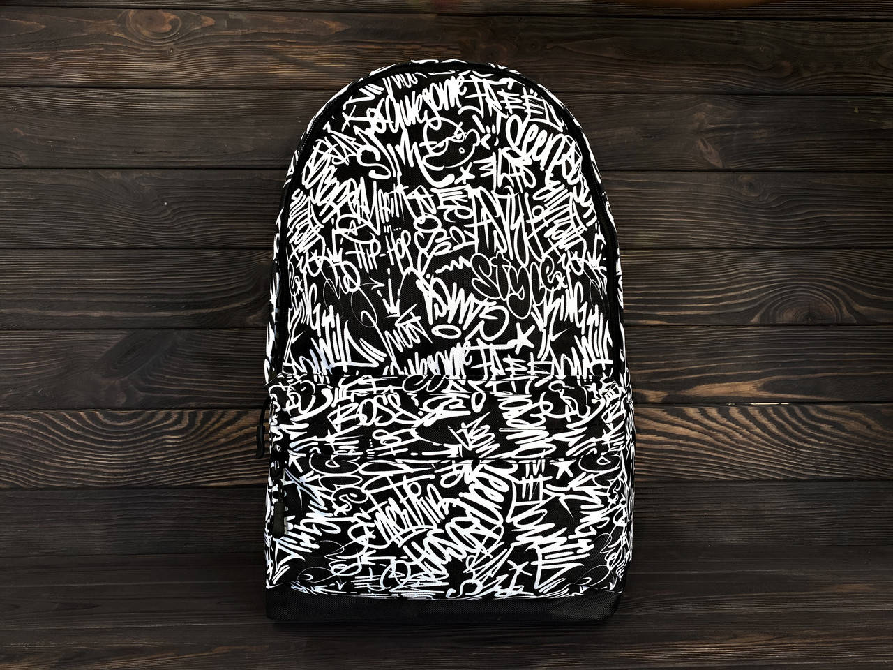 

Рюкзак мужской женский Street Bag Graffiti черно-белый | Портфель городской спортивный Сумка ТОП качества, Черный