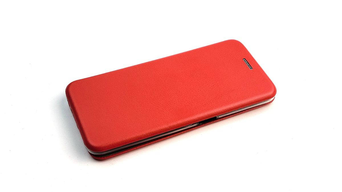 

Чехол книжка Level для Realme 6 Экокожа Красный, Синий