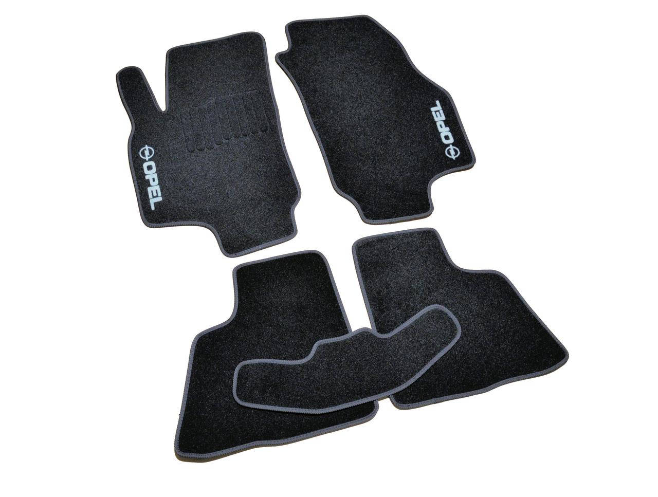 

Ворсовые коврики Opel Astra G (1998-2009) черные Коврики Опель Астра g 5шт AVTM BLCCR1437, Черный