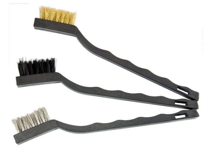 

Набор щеток, 3 шт., металлические с пластмассовой ручкой, малые MTX 748609