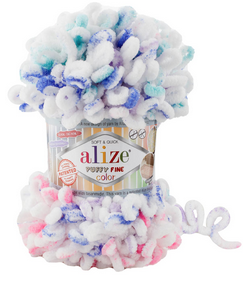 

Пряжа Puffy Fine Color Alize-6245