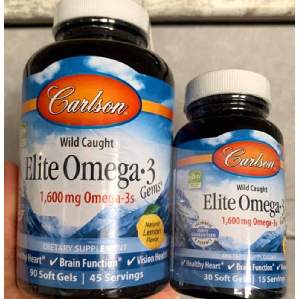 

Омега 3 Carlson Labs Elite Omega 3 90 + 30 капс рыбий жир