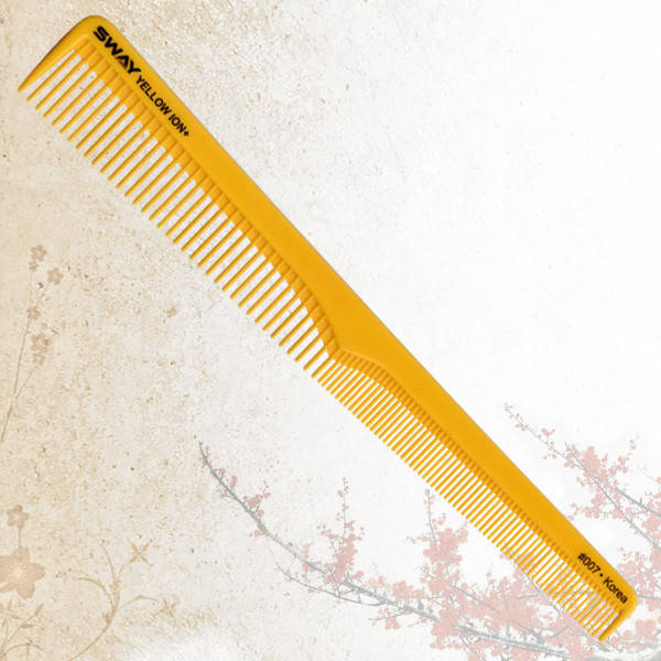 

Парикмахерская расческа Sway Yellow ion+ 007, Желтый