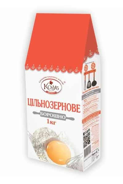 

Борошно цільнозернове 1 кг ТМ Козуб Продукт