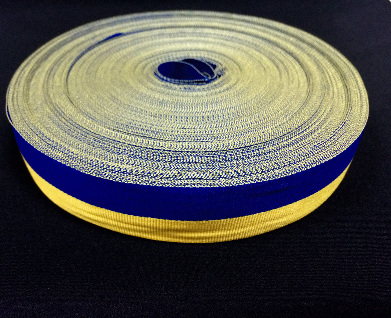 

Лента репсовая флаг Украина Желто-синяя 20 мм