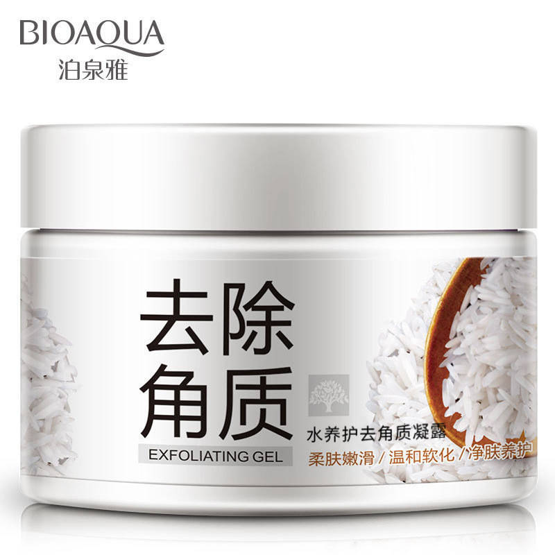 

Пилинг-скатка для лица с экстрактом риса Bioaqua Brightening & Exfoliating Gel, 140г