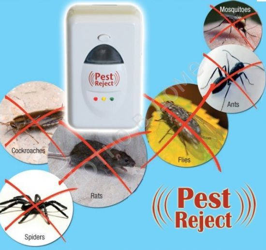 

Универсальный отпугиватель грызунов Pest Reject - отпугиватель грызунов и насекомых