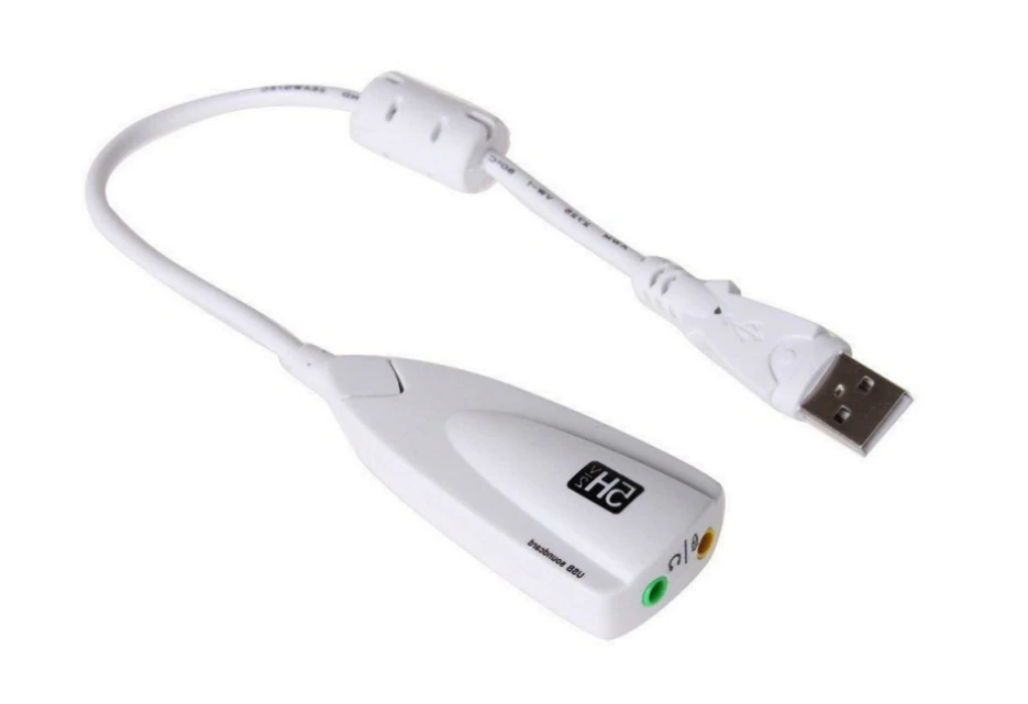 

USB звуковая карта для ПК или ноутбука