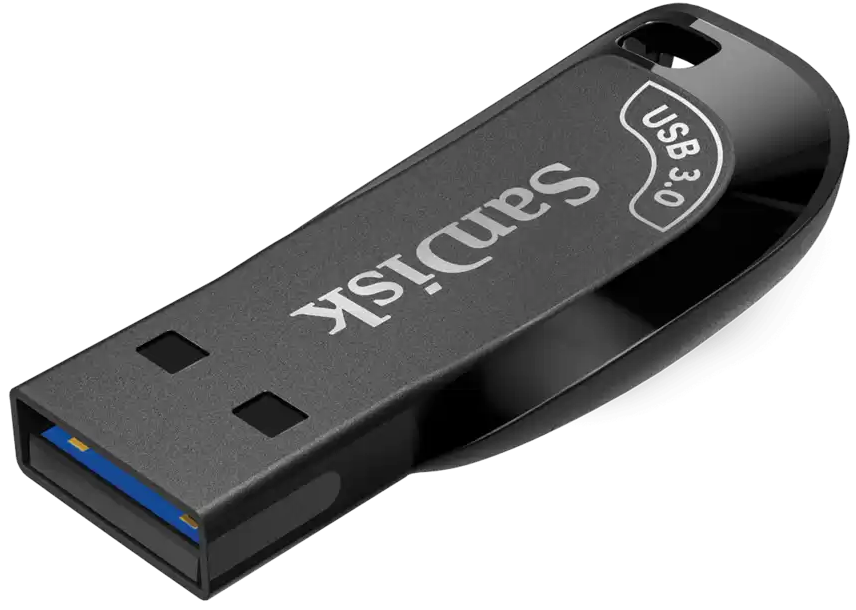 

USB накопитель SanDisk Ultra Shift 32GB Black (SDCZ410-032G), Черный
