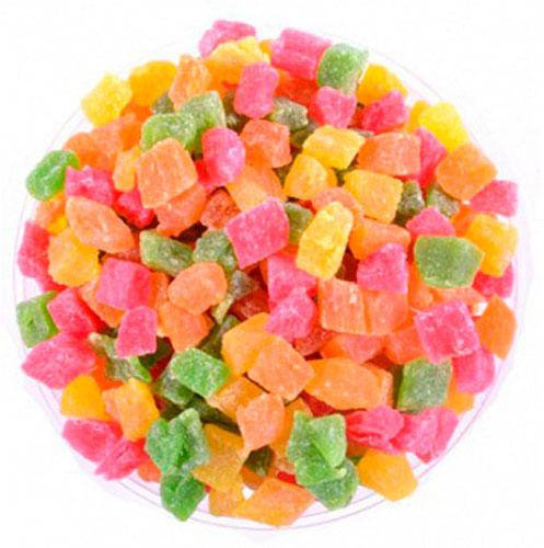 

Цукаты микс (кубики) - 500г