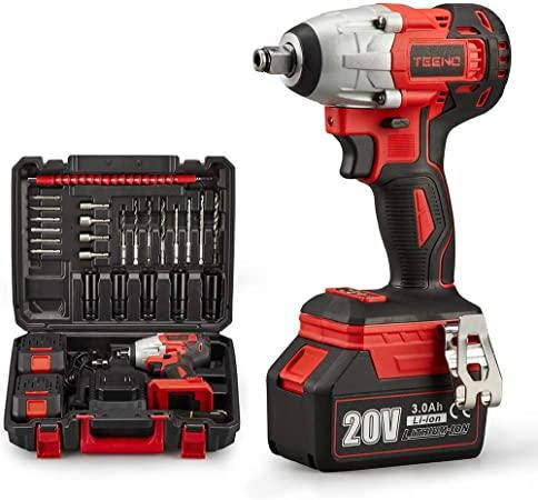 

Аккумуляторный ударный шуруповерт TEENO гайковерт 320нМ 20v 3аЧ