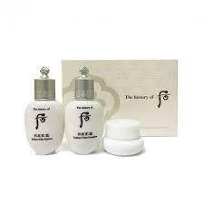 

The History of Whoo Gongjinhyang : Seol Radiant White 3pcs Special Gift Kit, Набор отбеливающих миниатюр