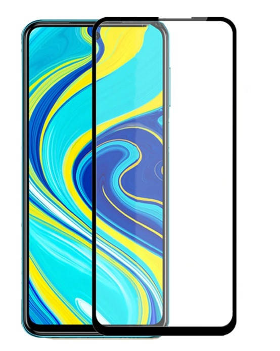 

Защитное стекло 5D для Xiaomi Redmi Note 9/10X, Черный