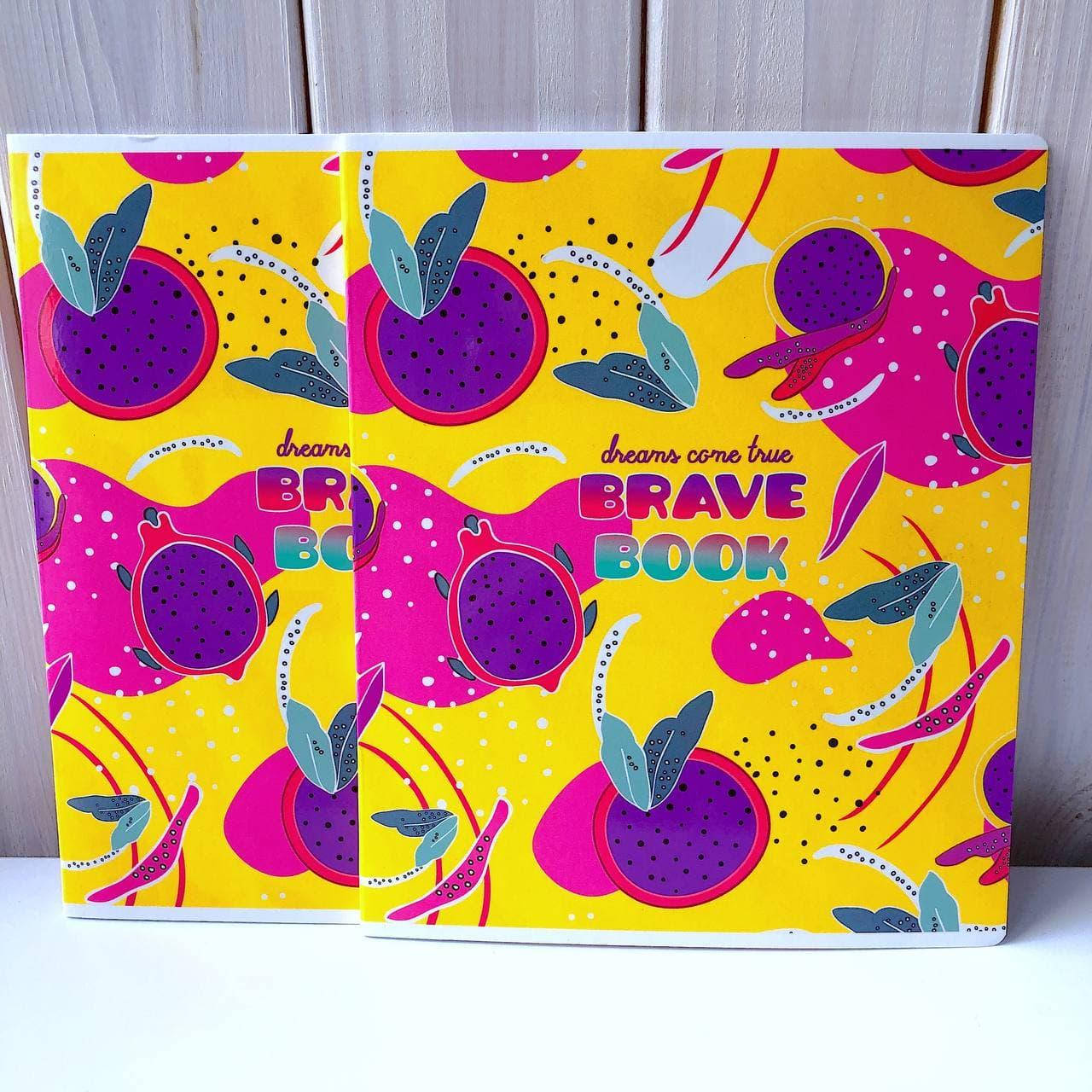 

Тетрадь в клетку 24 ст Brave Book